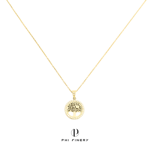 Eternal Roots Halo Necklace