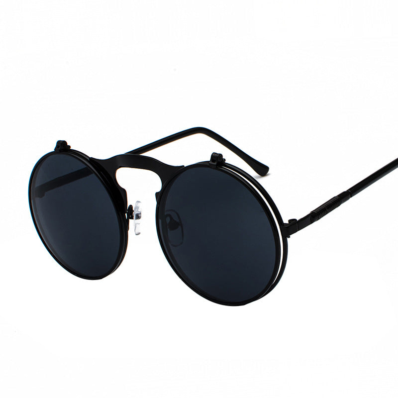 Steampunk Flip - Up - Black Frame Black Film C2 - PhiFinery