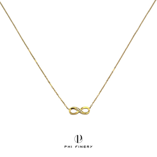 Eternal Life & Love Infinity Necklace