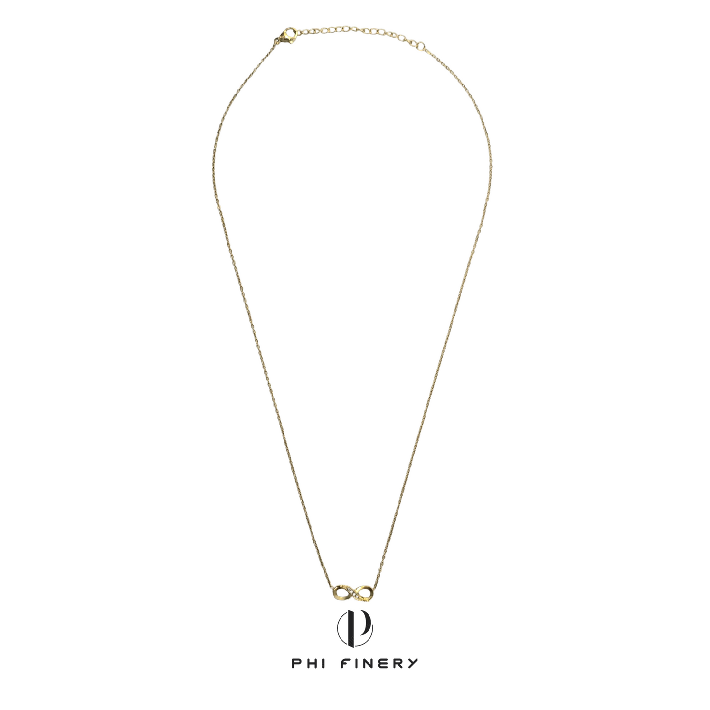 Eternal Life & Love Infinity Necklace