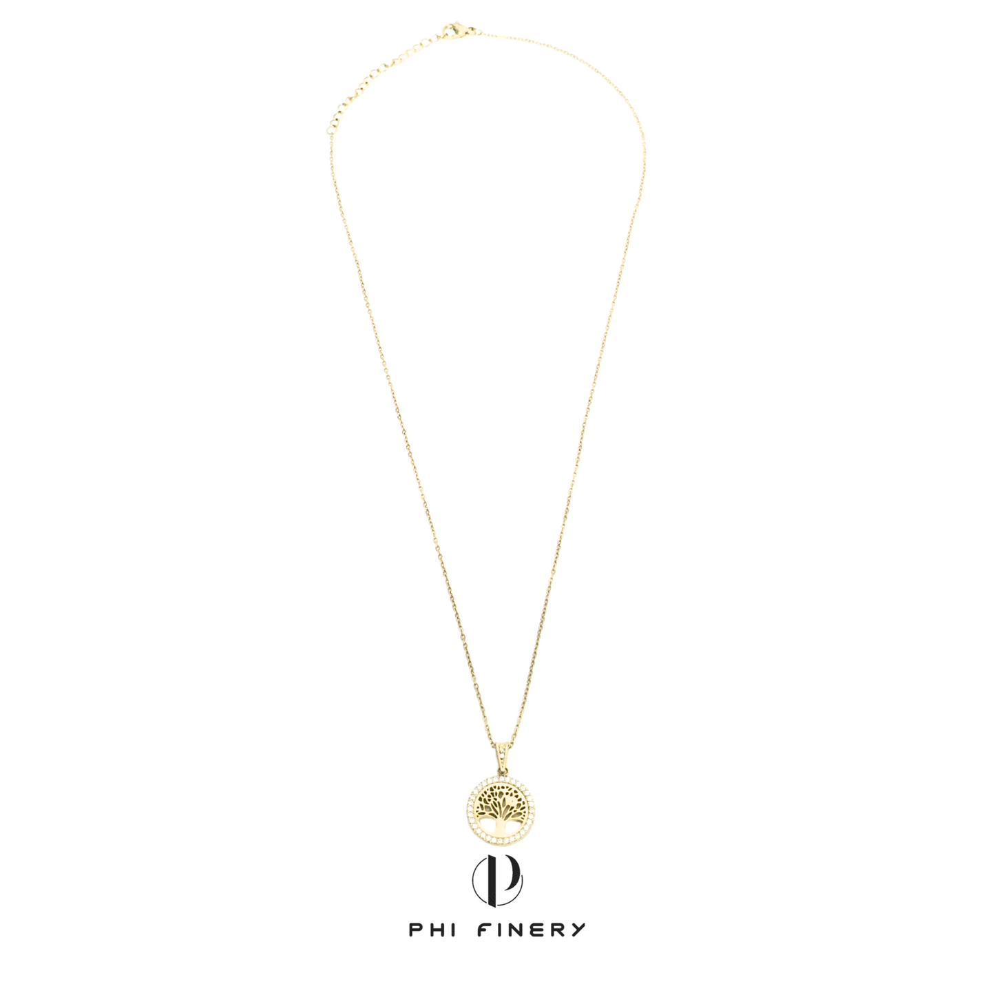Eternal Roots Halo Necklace