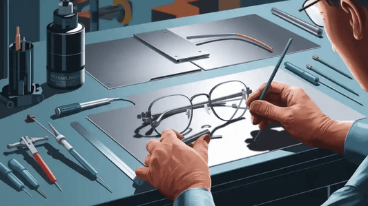 The manufacturing of titanium glasses frames - PhiFinery