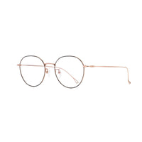 Heart-shaped frame-black rose gold-190033A [small model]