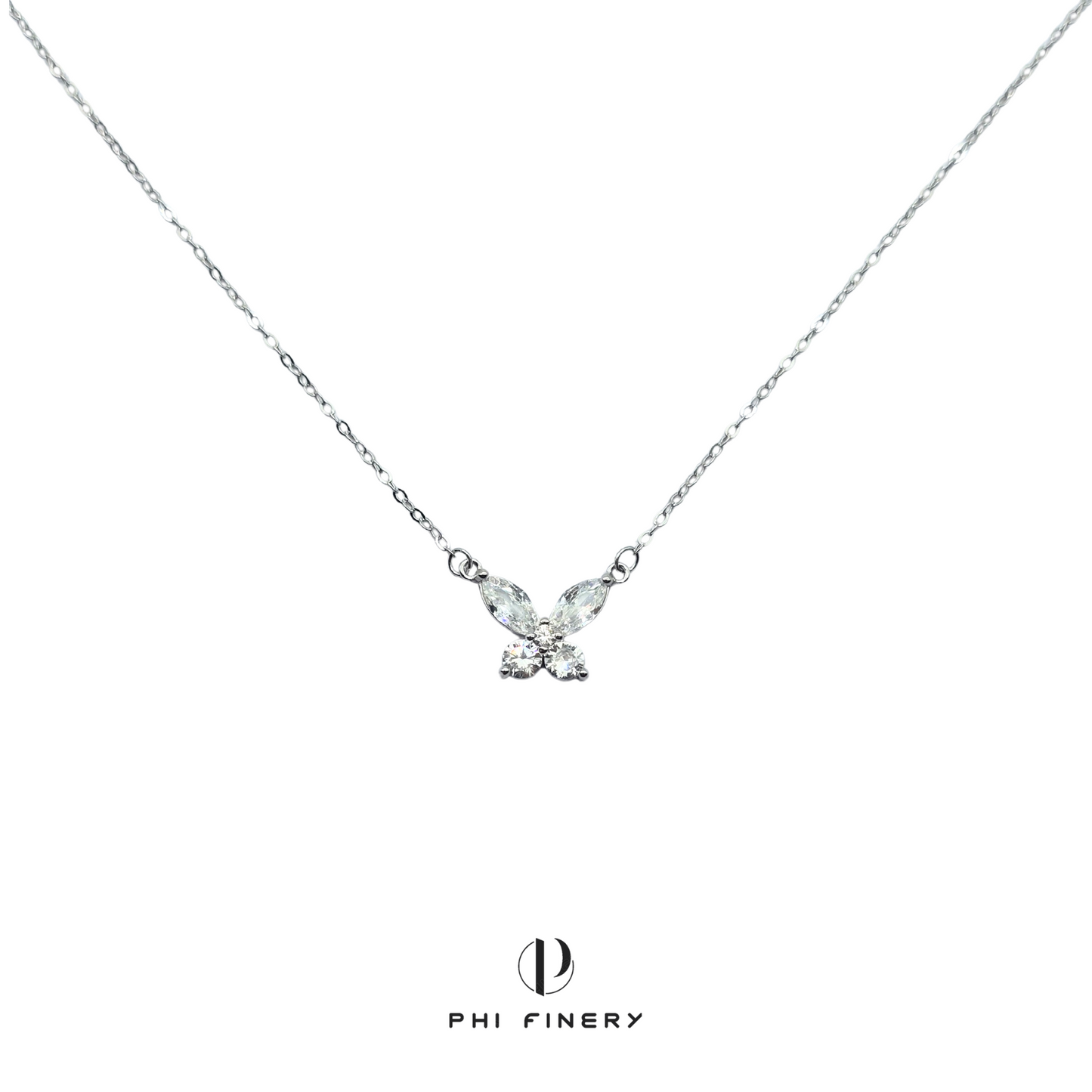 Flourish Butterfly Necklace