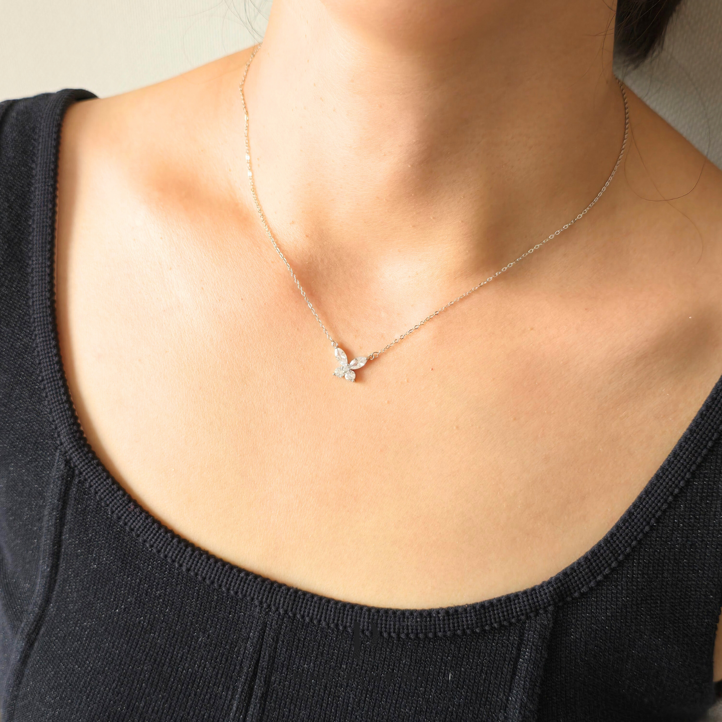 Flourish Butterfly Necklace
