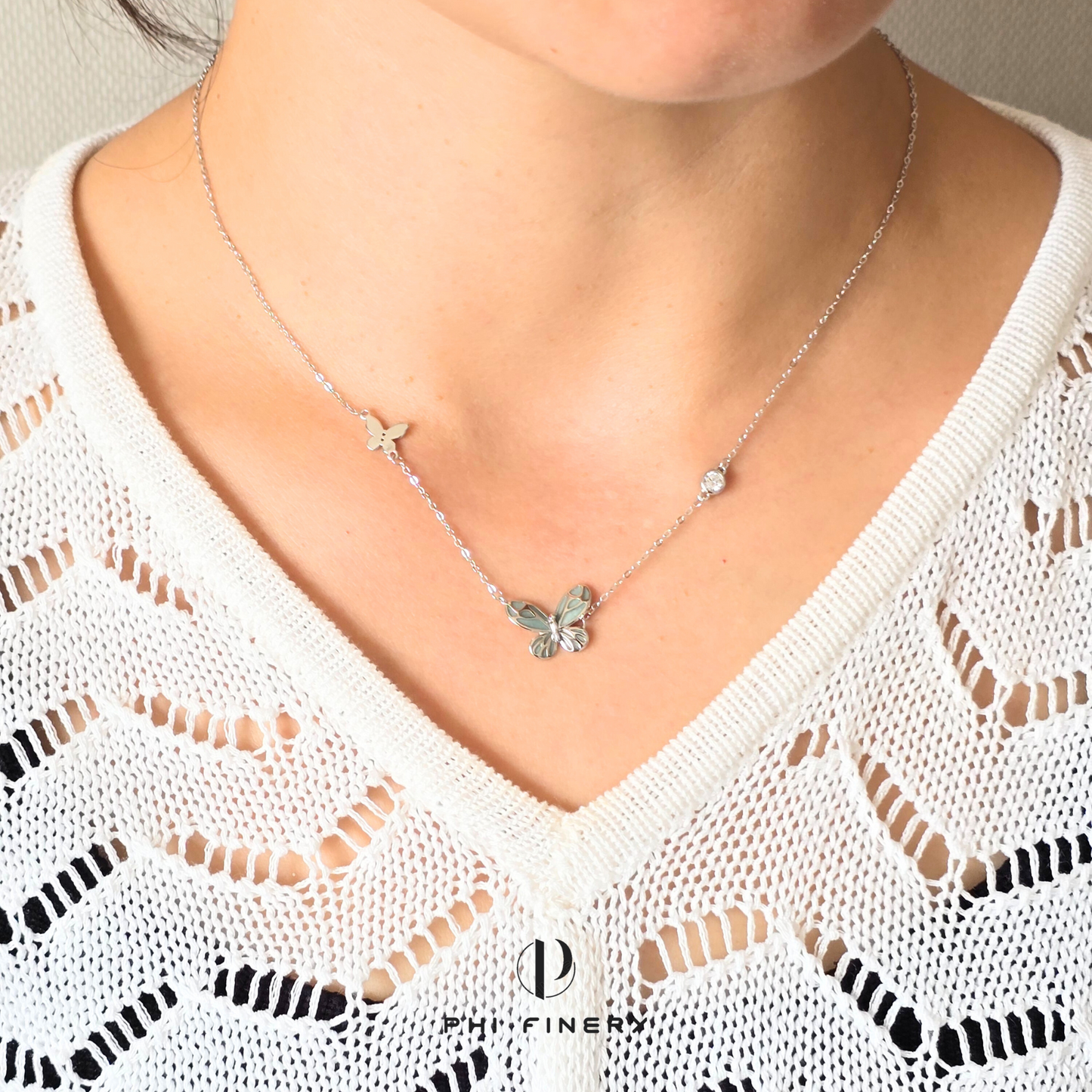 Lumenwing Butterfly Necklace
