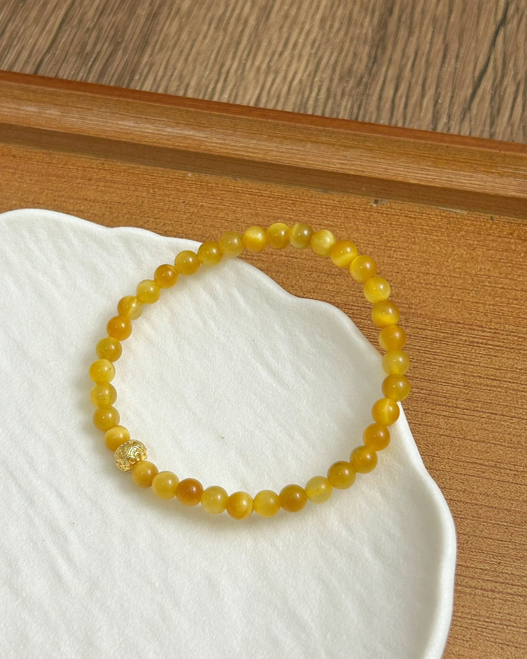Come Wealth — Golden Tiger’s Eye Bracelet