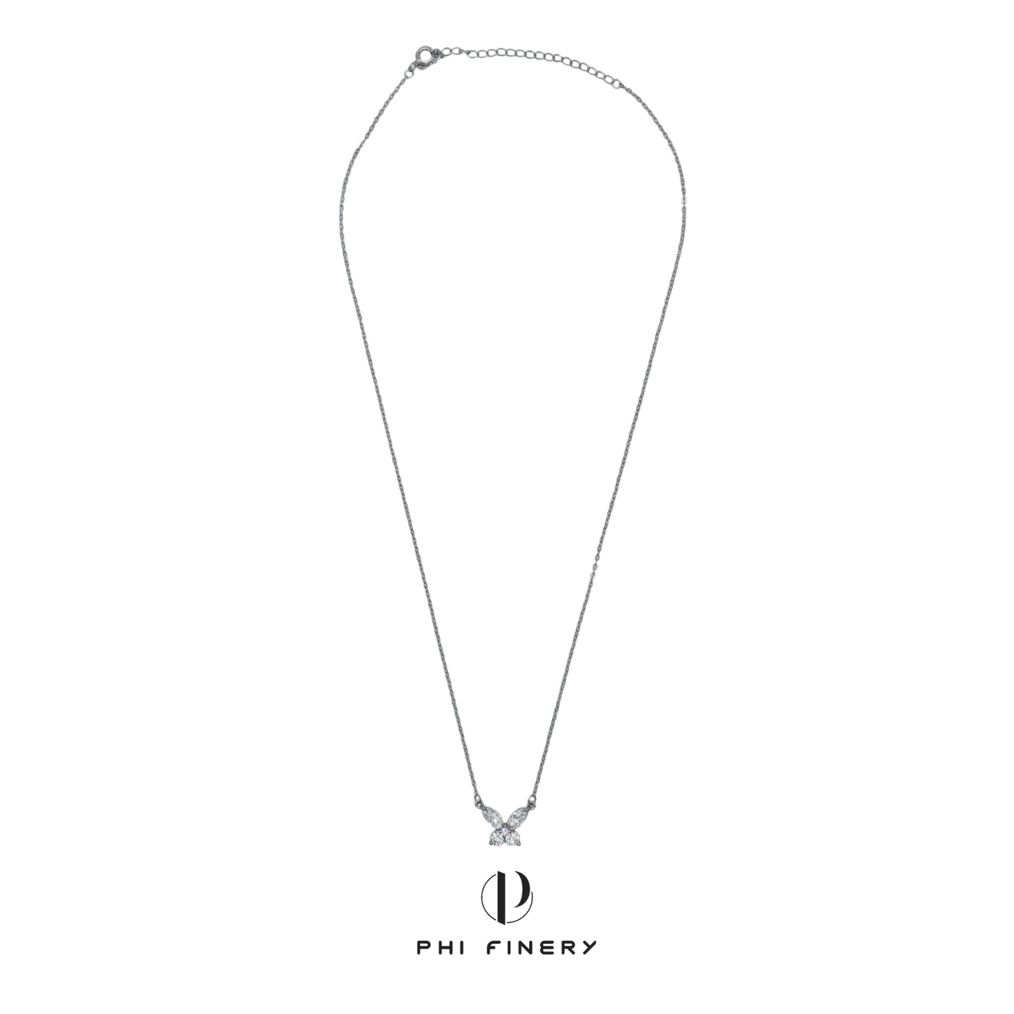 Flourish Butterfly Necklace