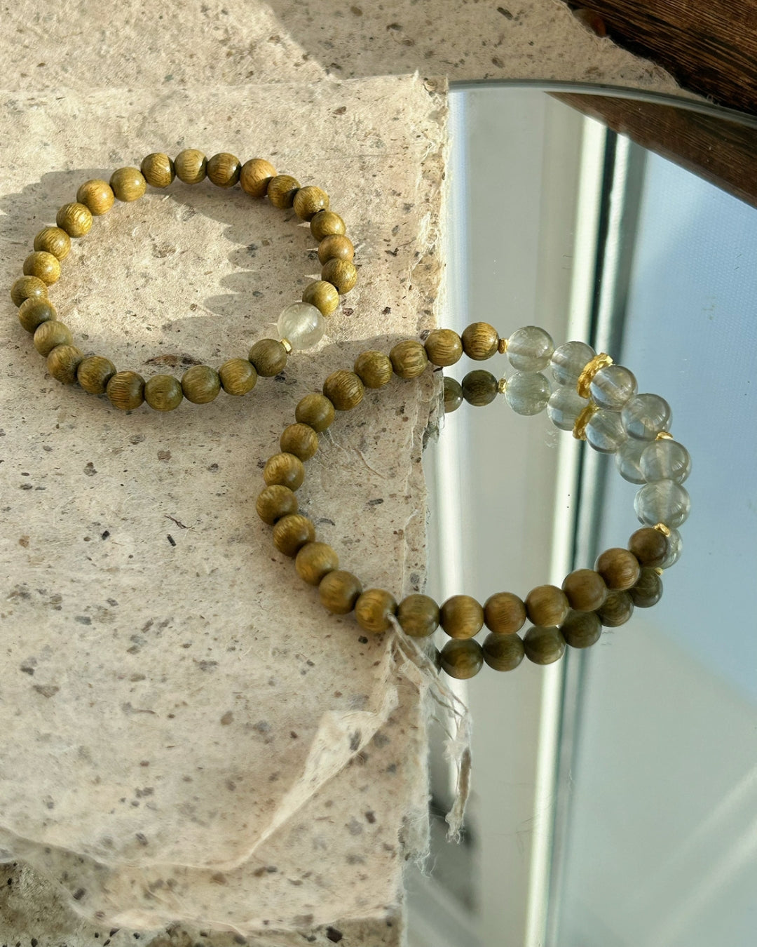 The Wizard of Oz Bracelet – Green Sandalwood & Green Crystal