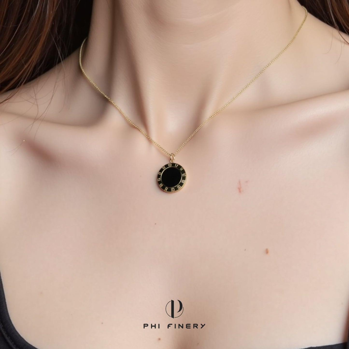 Event Horizon Time‑Stopper Necklace