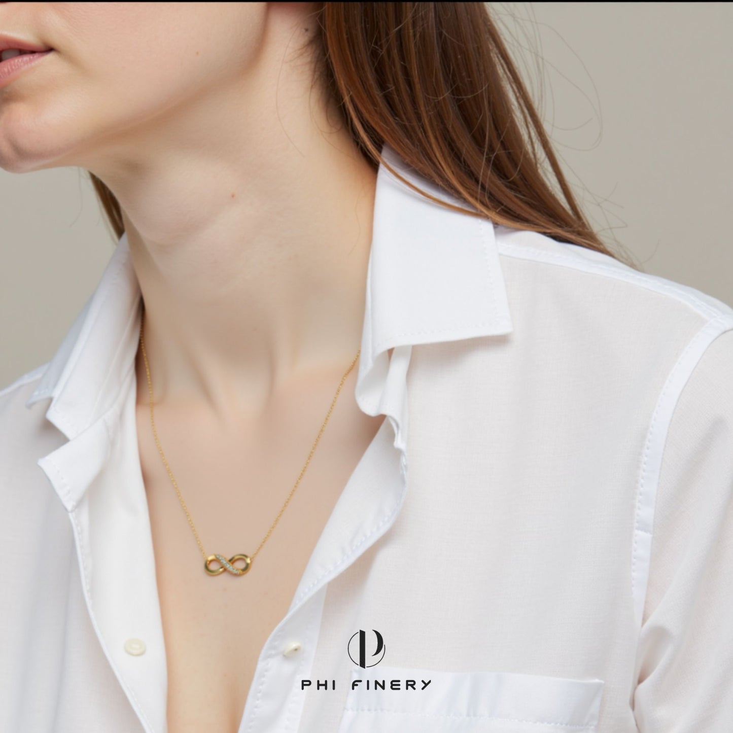 Eternal Life & Love Infinity Necklace