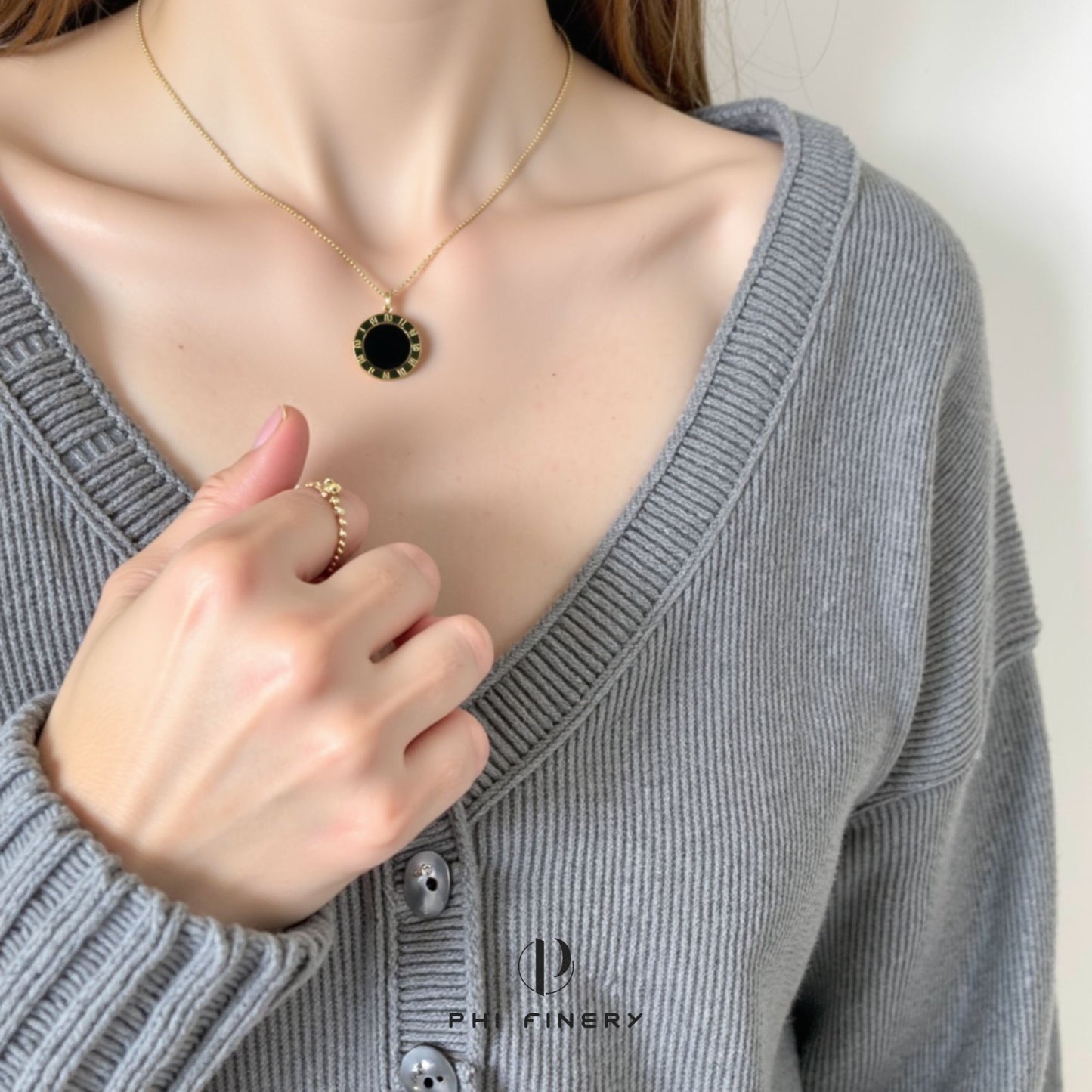 Event Horizon Time‑Stopper Necklace