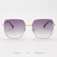 Gold frame gradual change gray C4