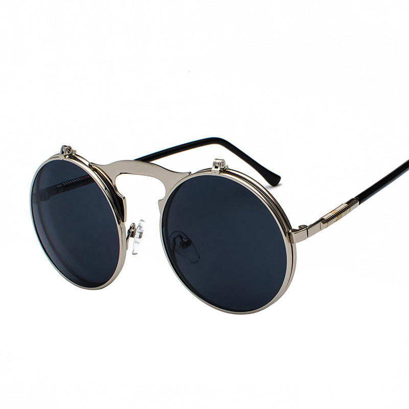 Steampunk Flip-Up Sunglasses