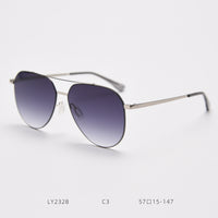 Silver frame gradual change gray C3