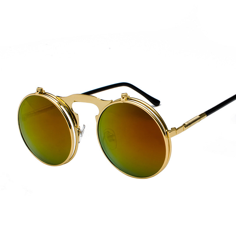 Steampunk Flip-Up Sunglasses