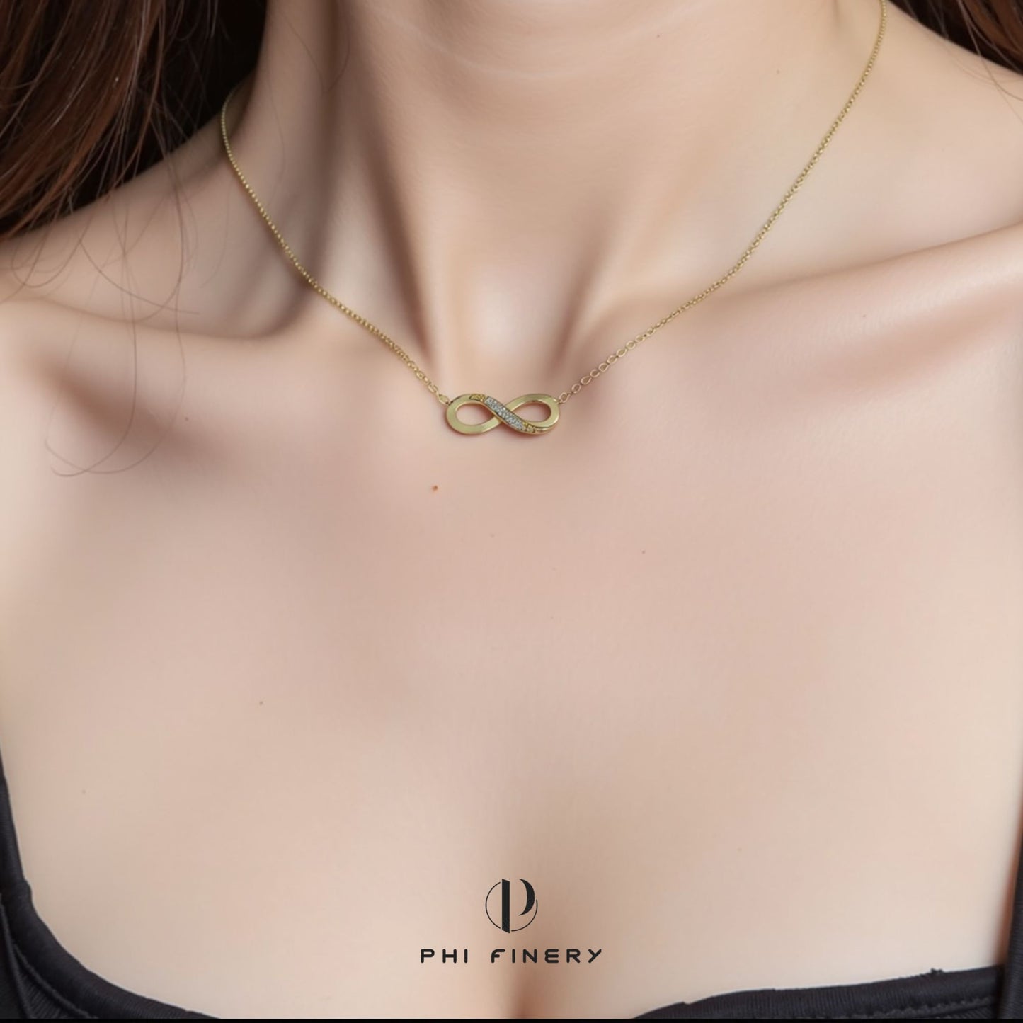 Eternal Life & Love Infinity Necklace