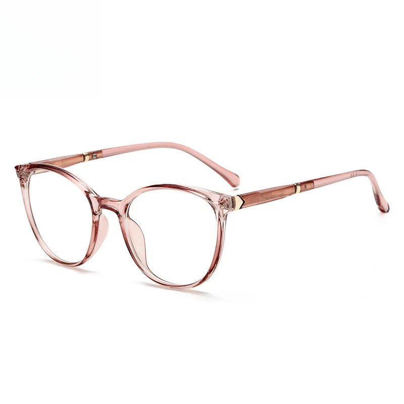 Esme - C3 transparent rose red frame - PhiFinery